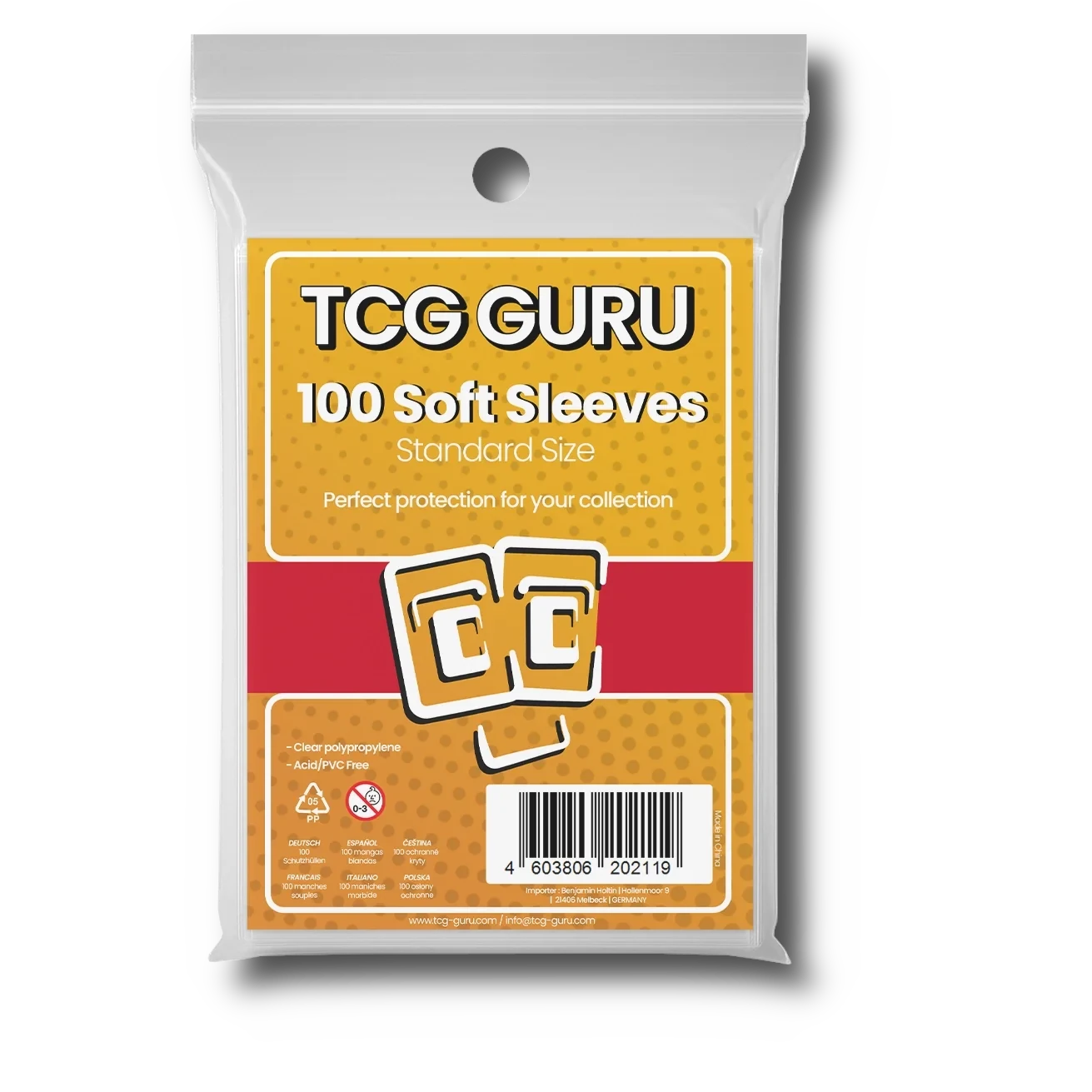 TCG Guru: Soft Sleeves - Standard Size (100)