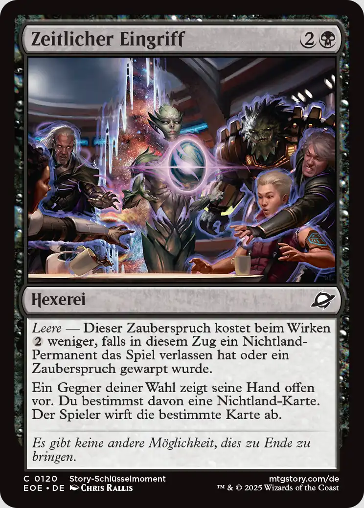 Zeitlicher Eingriff
