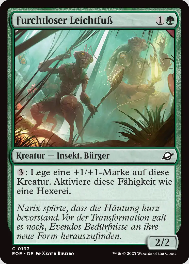 Furchtloser Leichtfuß