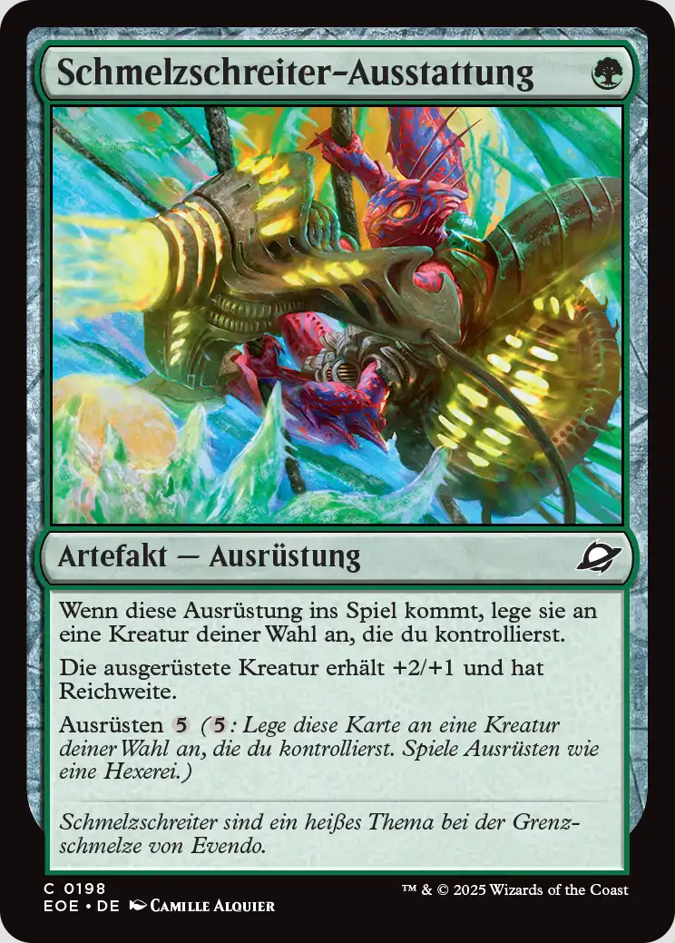 Schmelzschreiter-Ausstattung