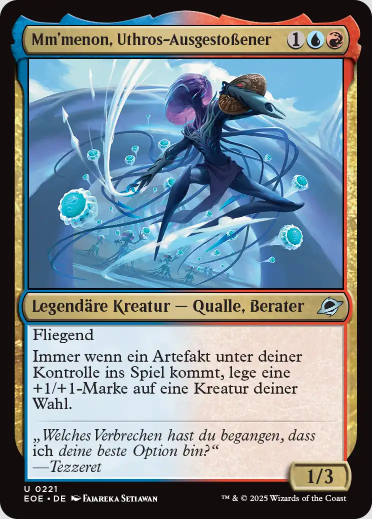 Mm’menon, Uthros-Ausgestoßener