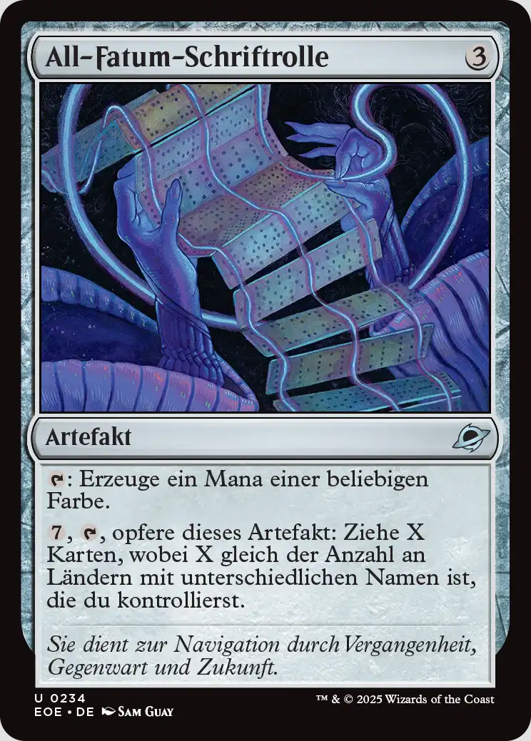 All-Fatum-Schriftrolle