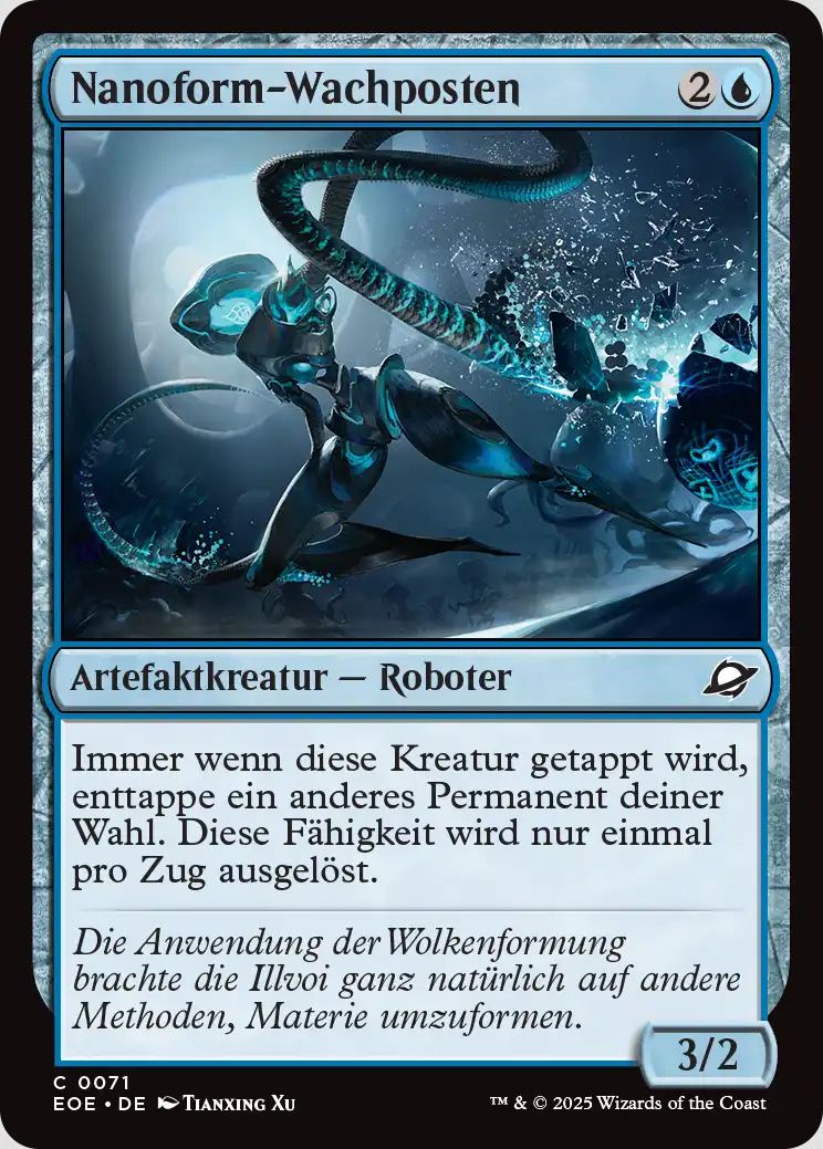 Nanoform-Wachposten