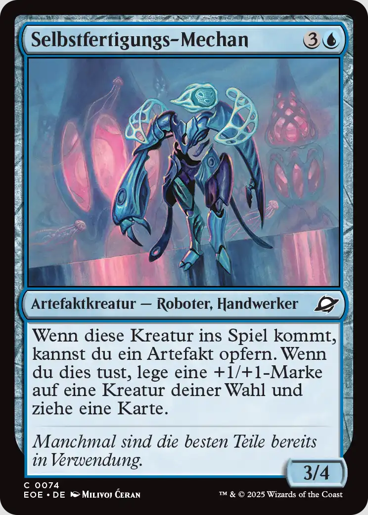 Selbstfertigungs-Mechan