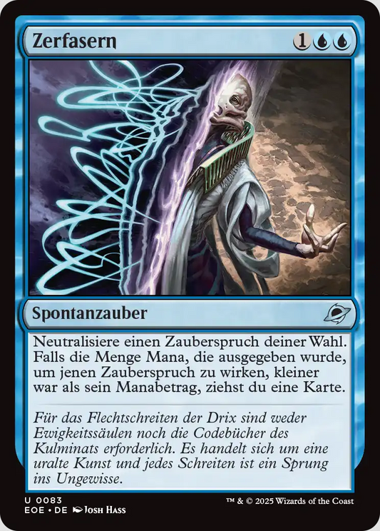 Zerfasern