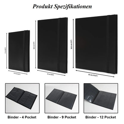 Sammelkarten Album mit Elastikband (Strap Binder)