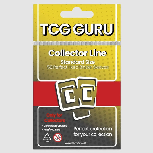 TCG Guru Perfect Hard Binder Sleeves (50)