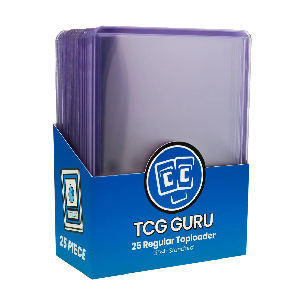 TCG Guru Regular Toploader 3" x 4" (25)