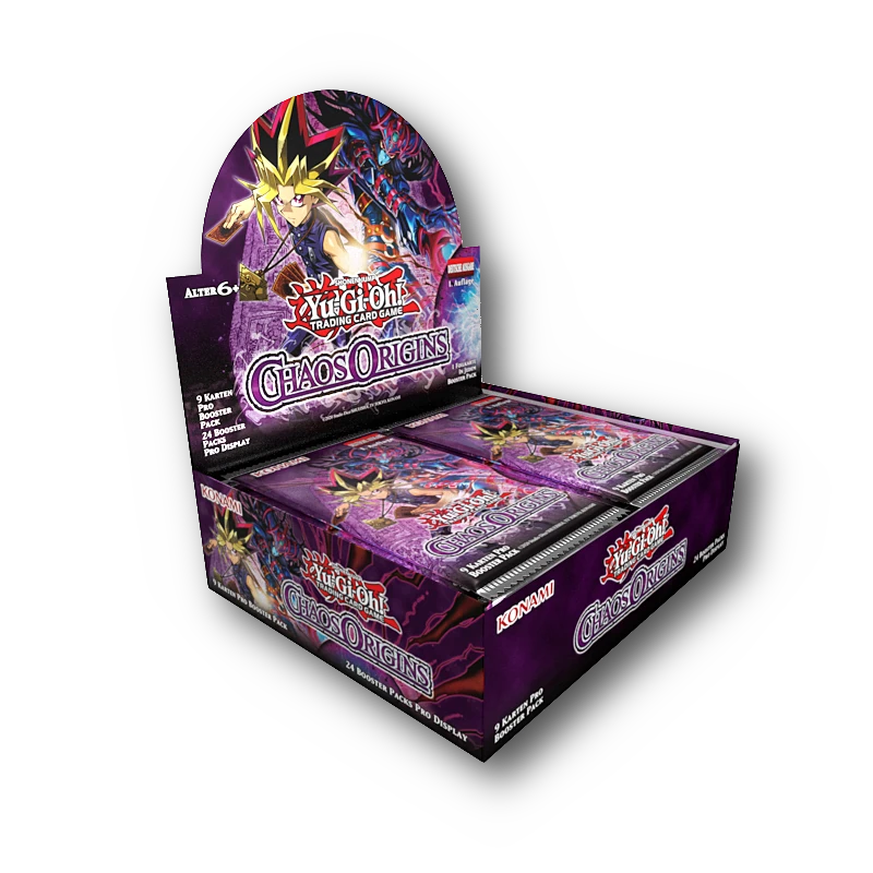 Yu‑Gi‑Oh! Chaos Origins Booster Display (24 Booster) - Deutsch