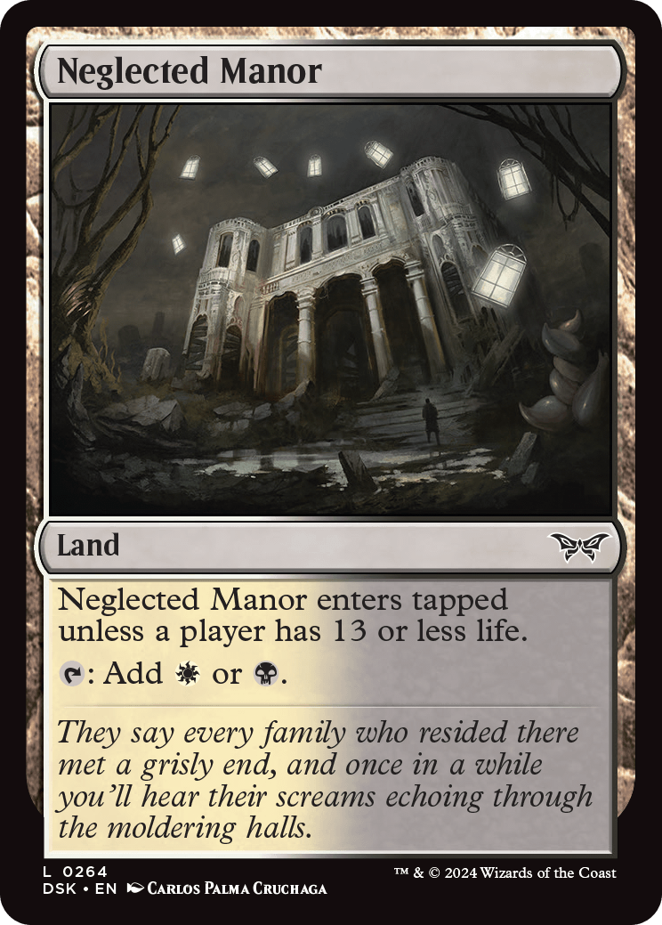 Neglected Manor ⭐