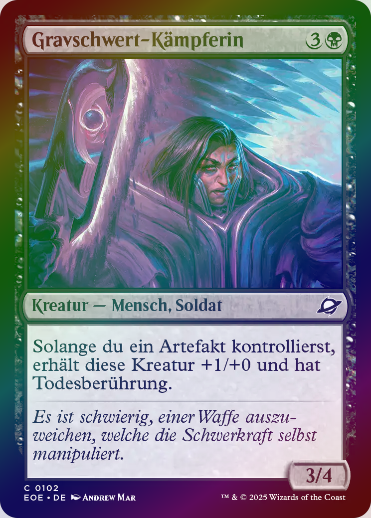 Gravschwert-Kämpferin ⭐