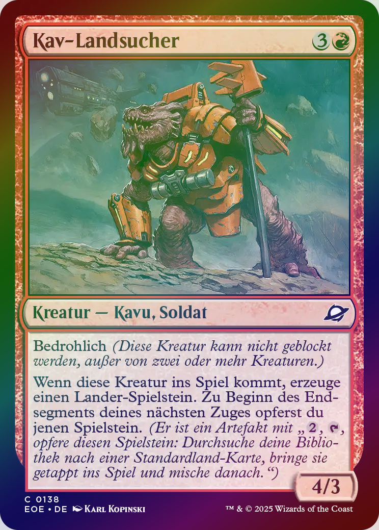 Kav-Landsucher ⭐