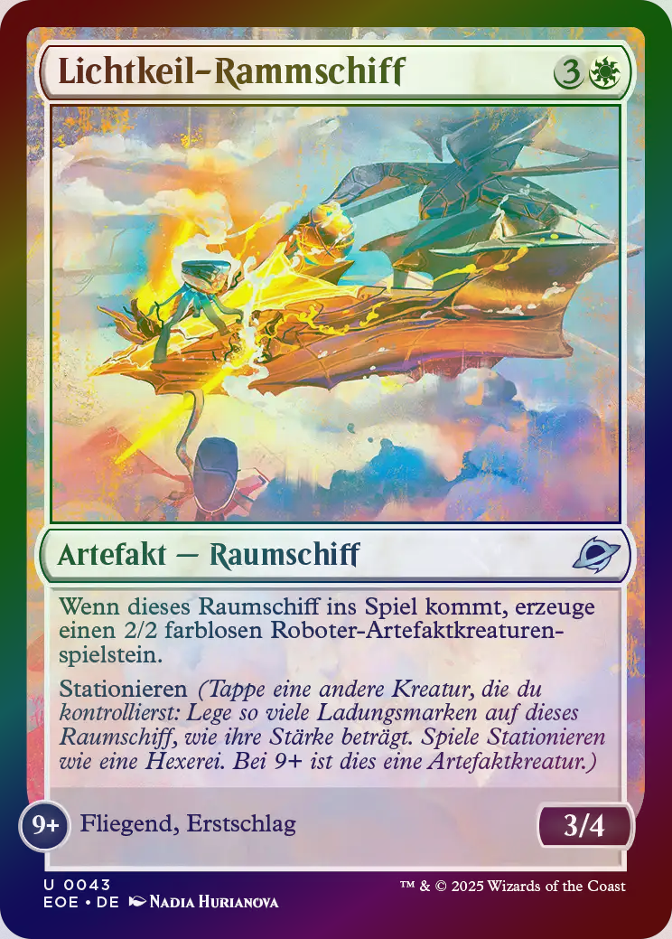 Lichtkeil-Rammschiff ⭐