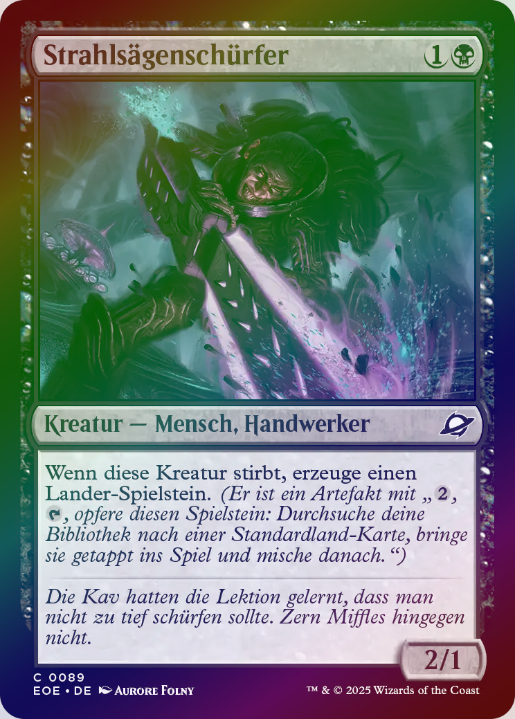 Strahlsägenschürfer ⭐