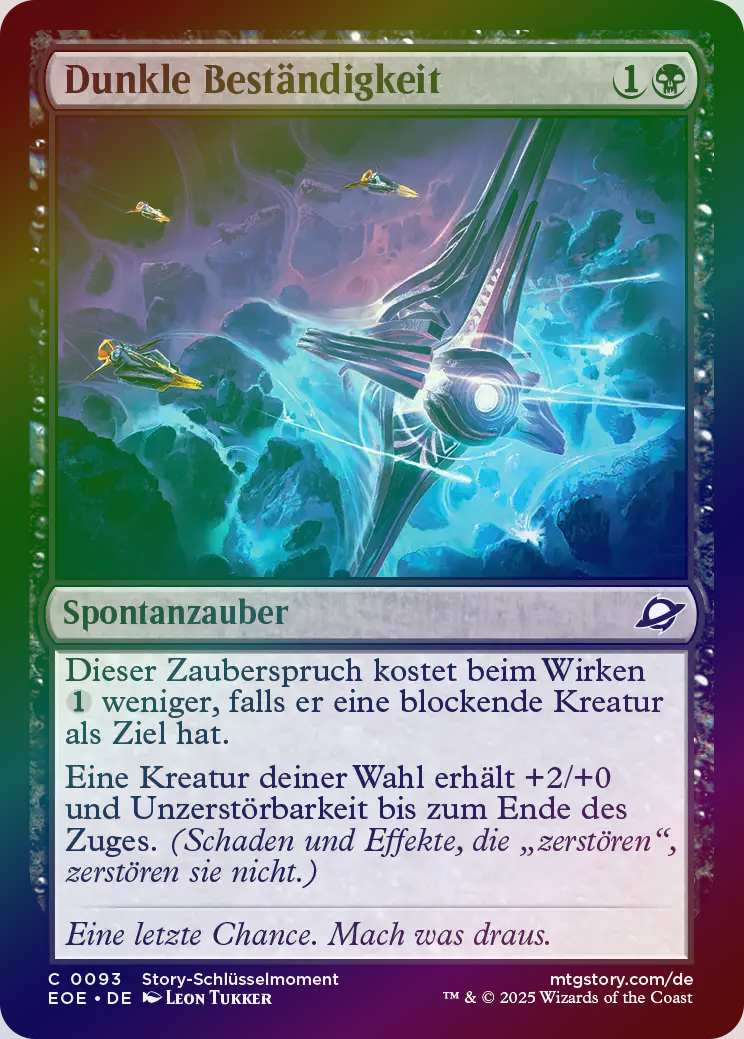 Dunkle Beständigkeit ⭐