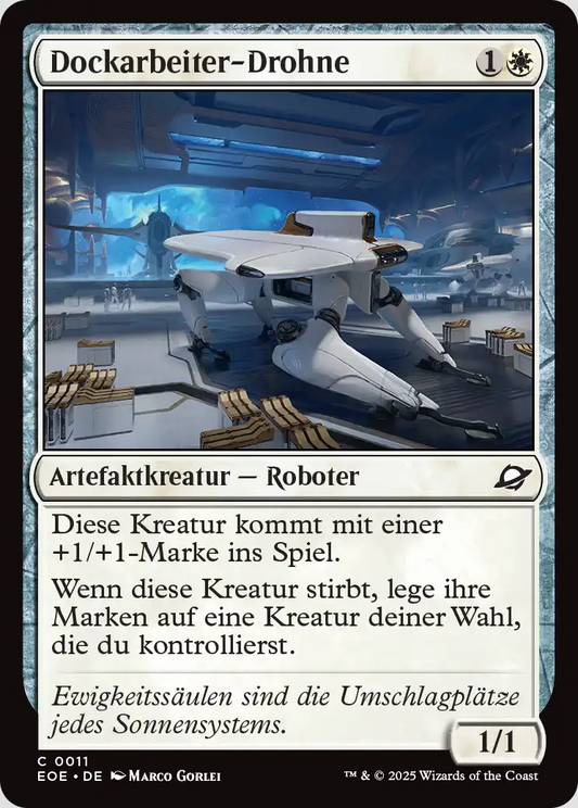Dockarbeiter-Drohne