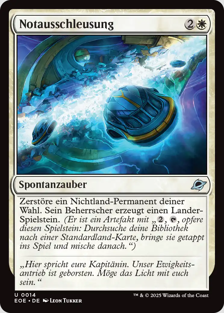 Notausschleusung