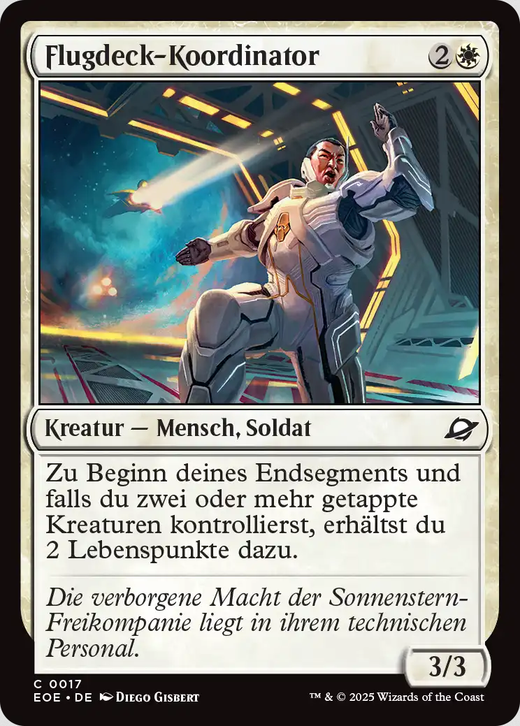Flugdeck-Koordinator