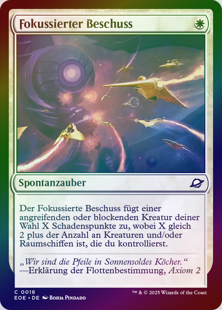 Fokussierter Beschuss ⭐