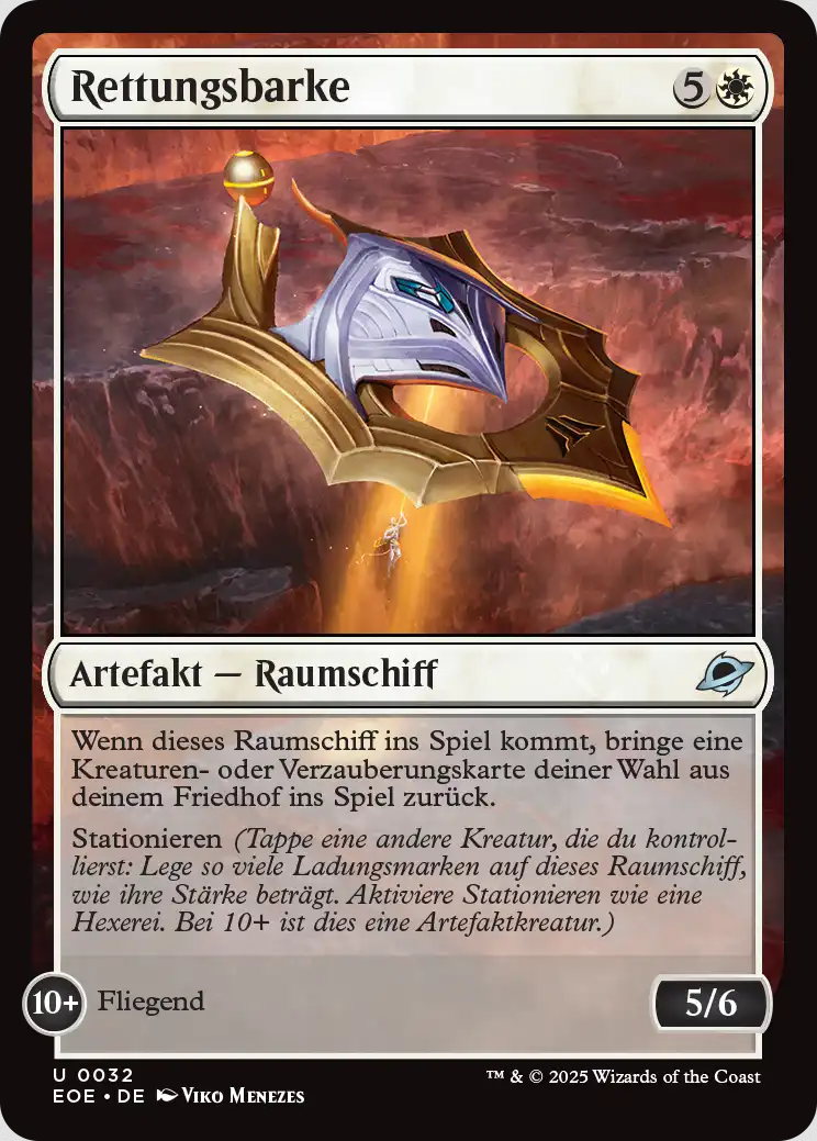 Rettungsbarke