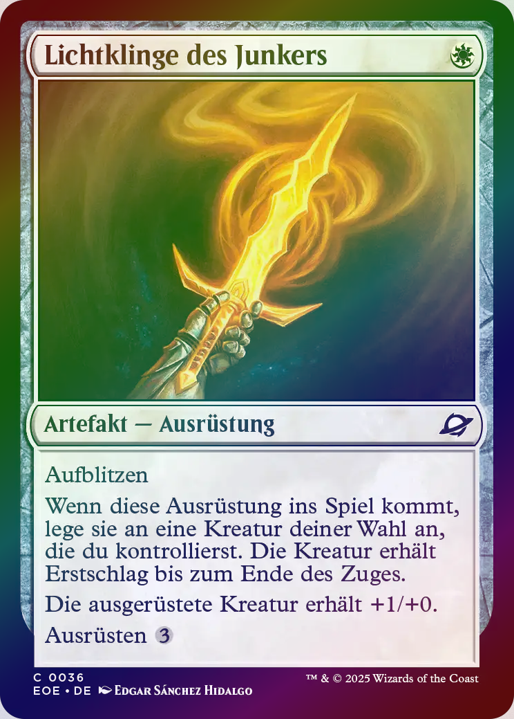 Lichtklinge des Junkers ⭐