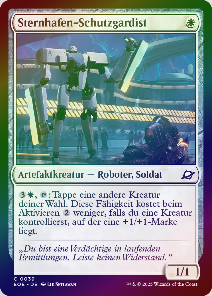 Sternhafen-Schutzgardist ⭐
