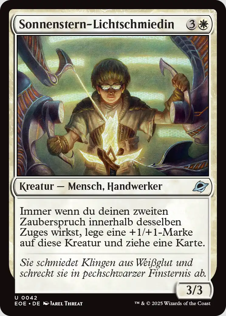 Sonnenstern-Lichtschmiedin