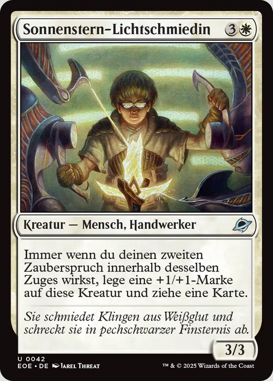 Sonnenstern-Lichtschmiedin