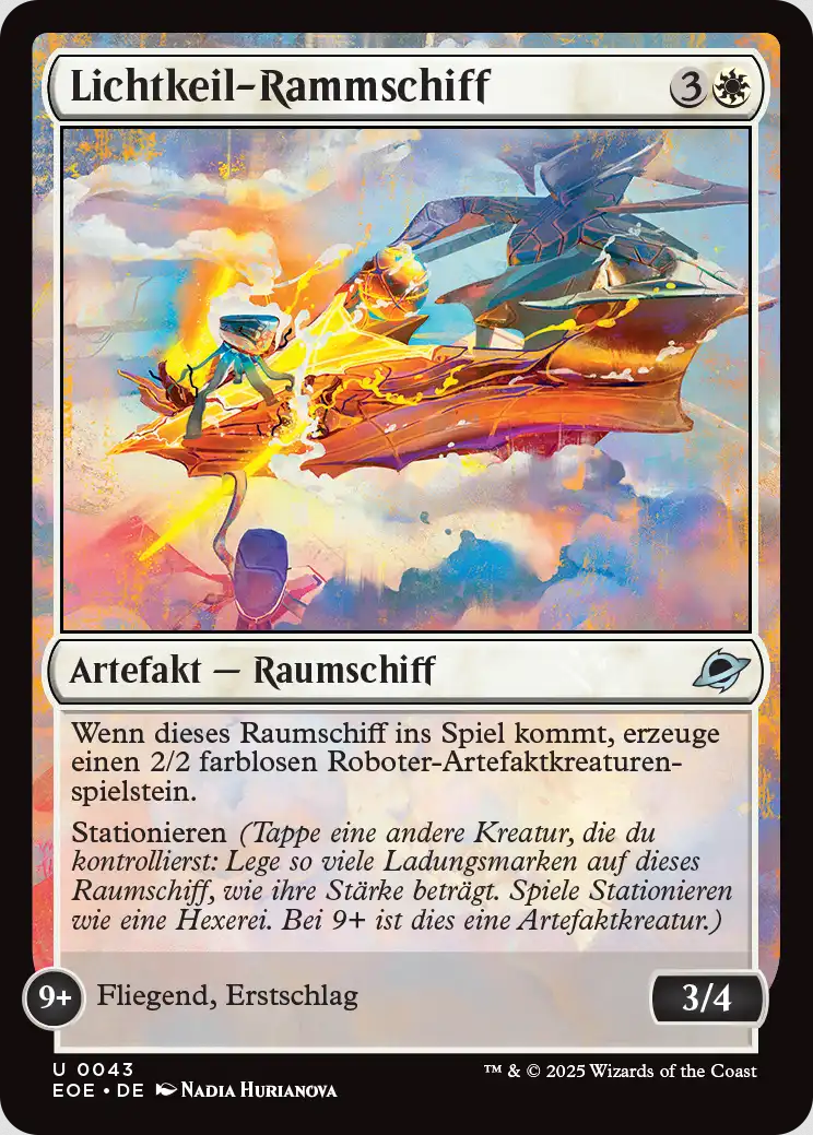 Lichtkeil-Rammschiff