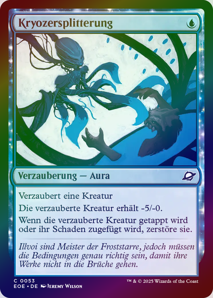 Kryozersplitterung ⭐