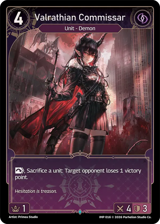 Valrathian Commissar