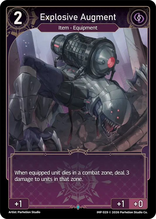 Explosive Augment