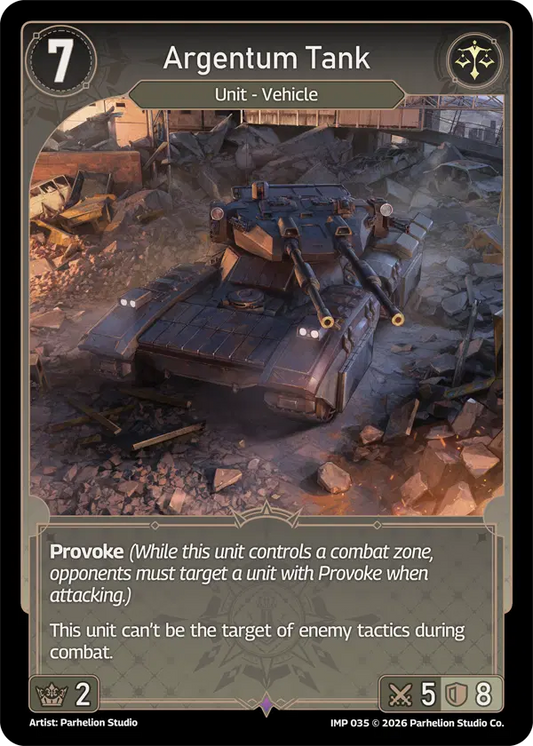 Argentum Tank