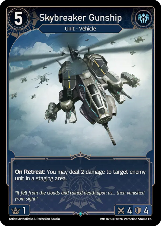 Skybreaker Gunship