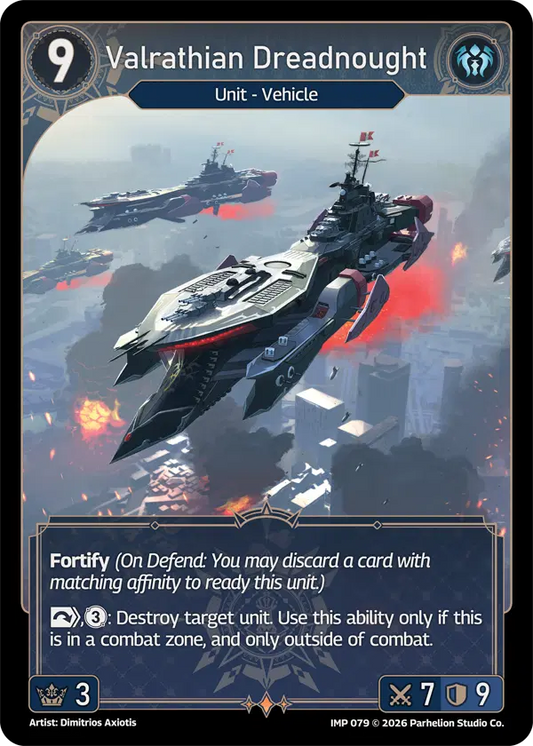 Valrathian Dreadnought