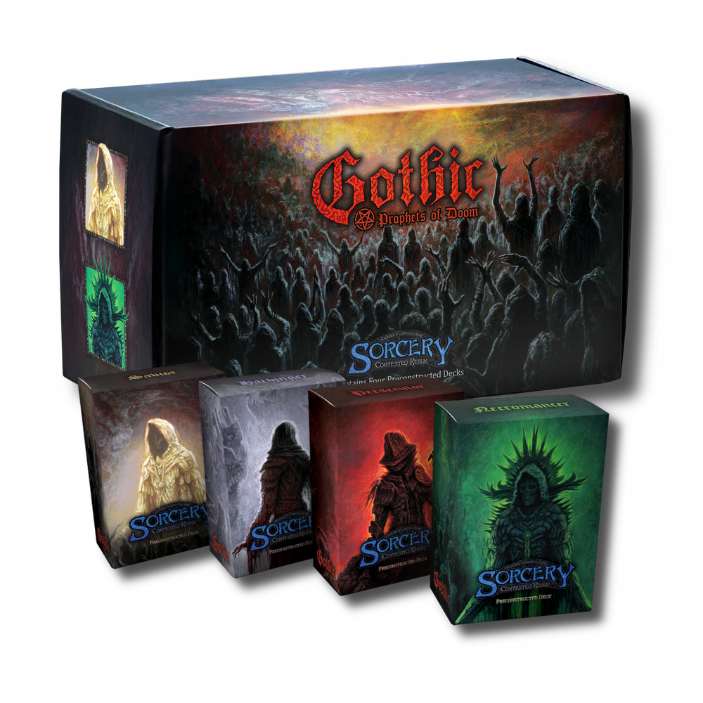 Gothic: Prophets of Doom Deck Display (4 Decks)