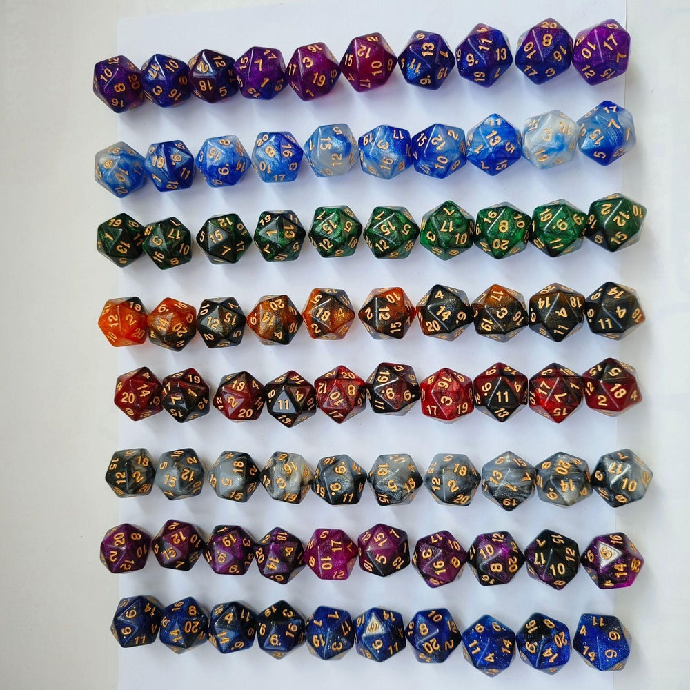 Galaxy Würfel - D20 (20mm) - Einzelwürfel