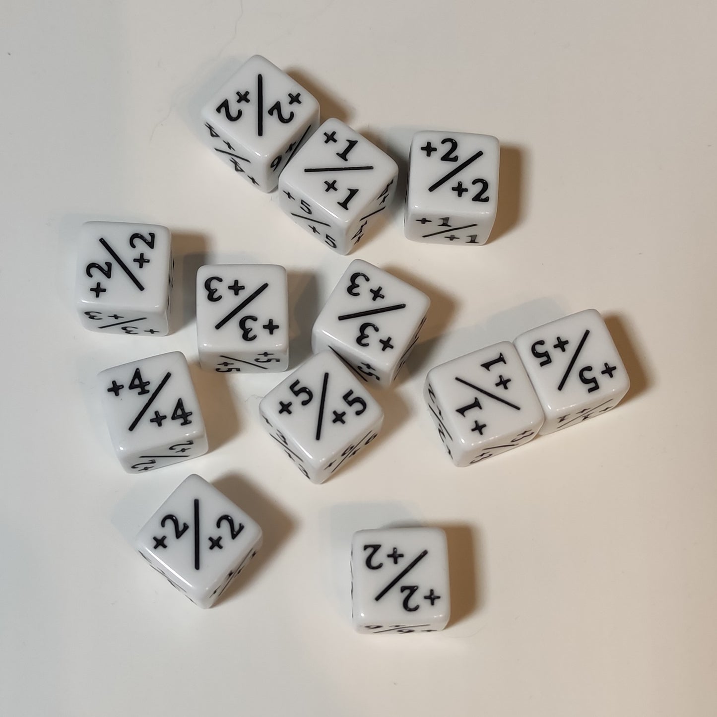 Counter Positiv/Negativ - D6 Würfel (16mm) - Einzelwürfel