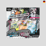 Schwarze Blitze & Weiße Flammen Poster-Kollektion