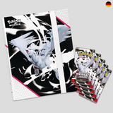 Weiße Flammen Ordner-Kollektion