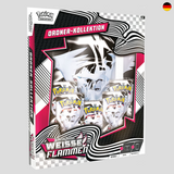Weiße Flammen Ordner-Kollektion
