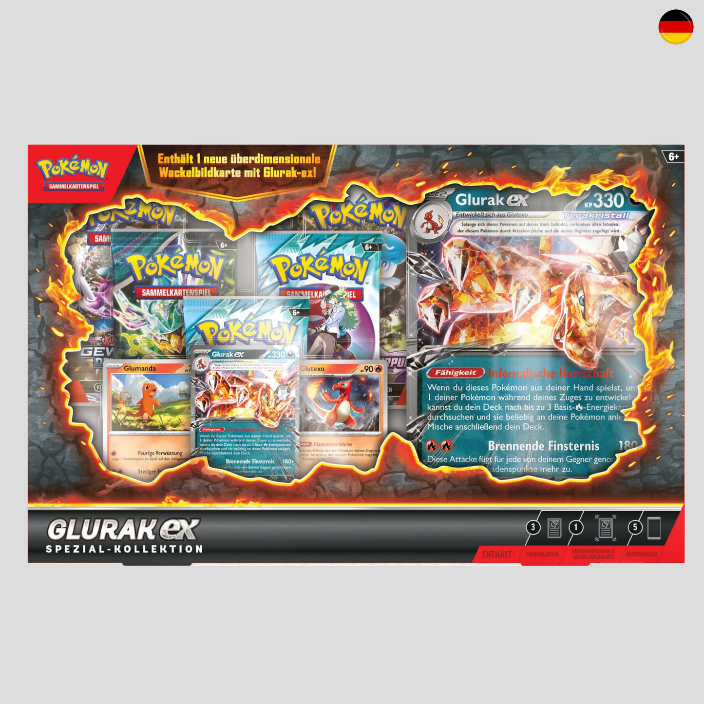 Glurak EX Spezial Kollektion Box
