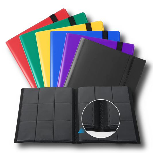 Sammelkarten Album mit Elastikband (Strap Binder)