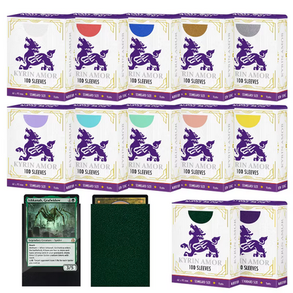 100 Dual Matte Premium Sleeves - Kyrin Amor