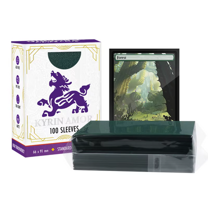 100 Dual Matte Premium Sleeves - Kyrin Amor