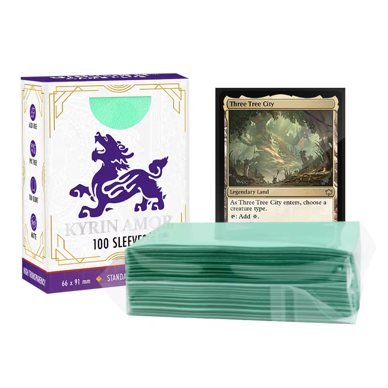 100 Dual Matte Premium Sleeves - Kyrin Amor