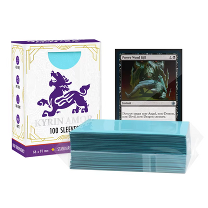 100 Dual Matte Premium Sleeves - Kyrin Amor