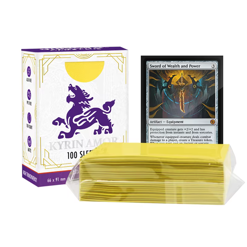 100 Dual Matte Premium Sleeves - Kyrin Amor