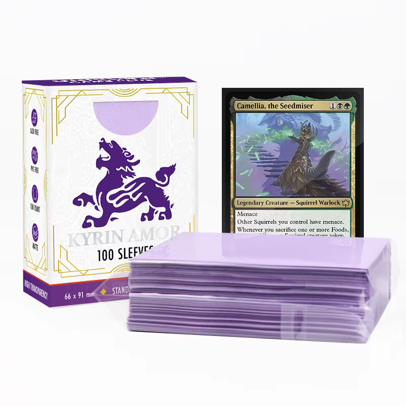 100 Dual Matte Premium Sleeves - Kyrin Amor