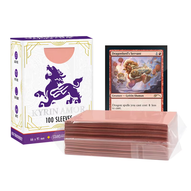 100 Dual Matte Premium Sleeves - Kyrin Amor